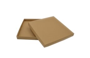 KRAFT PAPER BOX  24,5x24,5x3cm SET/20